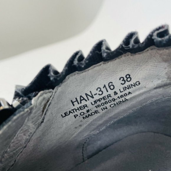 Alegria Boots Leather HAN-316 Ruffle Comfort Ankle Bootie Women US Sz 7.5 Eu 38 - Picture 6 of 8